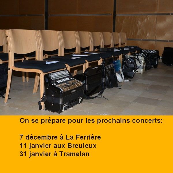 accueil prochains concerts